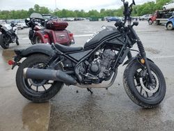 Salvage motorcycles for sale at Ellwood City, PA auction: 2021 Honda CMX300 A
