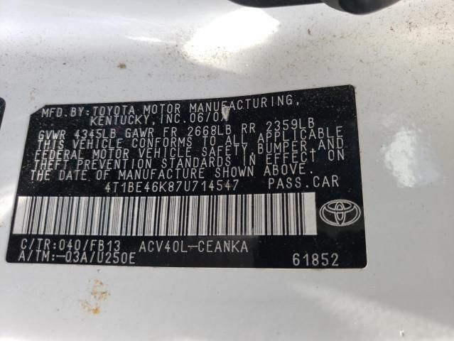 2007 Toyota Camry CE