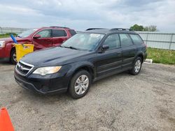 Salvage cars for sale at Mcfarland, WI auction: 2009 Subaru Outback