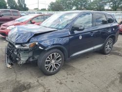 Salvage cars for sale from Copart Moraine, OH: 2018 Mitsubishi Outlander SE