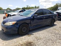 Salvage cars for sale from Copart Riverview, FL: 2004 Toyota Camry LE