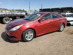 Salvage cars for sale at Colorado Springs, CO auction: 2014 Hyundai Sonata GLS