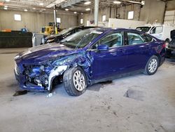 Salvage cars for sale from Copart Blaine, MN: 2015 Ford Fusion S
