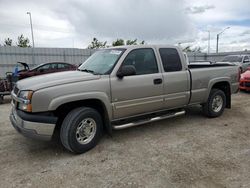 Salvage cars for sale at Nisku, AB auction: 2003 Chevrolet Silverado K2500