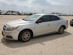 Salvage cars for sale from Copart Houston, TX: 2013 Chevrolet Malibu LS