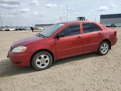 Salvage cars for sale at Nisku, AB auction: 2007 Toyota Corolla CE