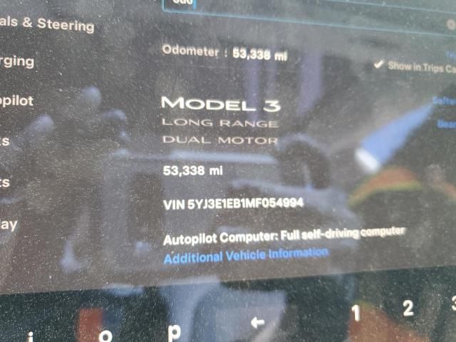 2021 Tesla Model 3