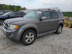 Salvage cars for sale from Copart Fairburn, GA: 2012 Ford Escape Limited