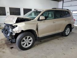 Vehiculos salvage en venta de Copart Blaine, MN: 2013 Toyota Highlander Base