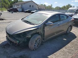 Vehiculos salvage en venta de Copart York Haven, PA: 2015 Hyundai Elantra SE