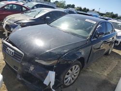 Salvage cars for sale at Vallejo, CA auction: 2011 Audi A4 Premium Plus