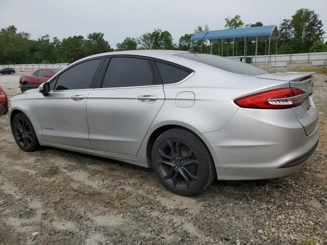 2018 Ford Fusion SE Hybrid