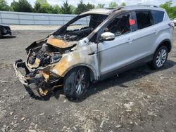 Salvage cars for sale at Windsor, NJ auction: 2017 Ford Escape Titanium