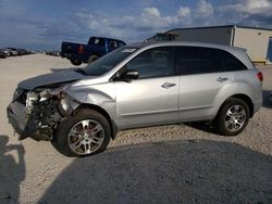 Salvage cars for sale at Haslet, TX auction: 2007 Acura MDX Technology