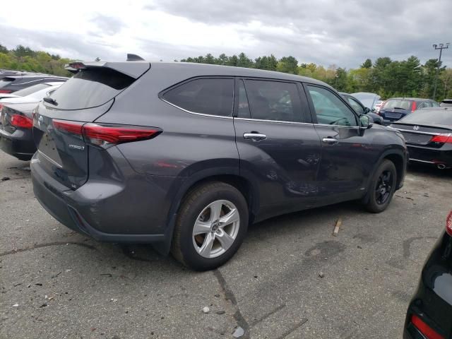 2022 Toyota Highlander Hybrid LE