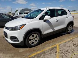 Copart select cars for sale at auction: 2018 Chevrolet Trax LS