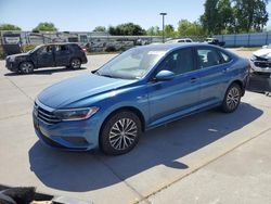 Salvage cars for sale from Copart Sacramento, CA: 2019 Volkswagen Jetta SEL