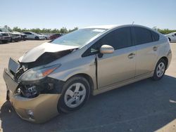 Salvage cars for sale at Fresno, CA auction: 2011 Toyota Prius