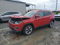 Salvage cars for sale at Tifton, GA auction: 2018 Jeep Compass Limited