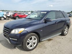 Salvage cars for sale at Sikeston, MO auction: 2012 Mercedes-Benz ML 350 4matic