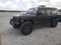 Salvage cars for sale at Spartanburg, SC auction: 2021 Jeep Wrangler Unlimited Sport