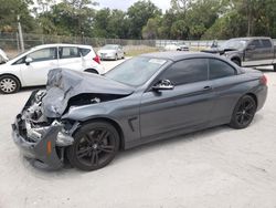 Salvage cars for sale from Copart Fort Pierce, FL: 2017 BMW 440XI
