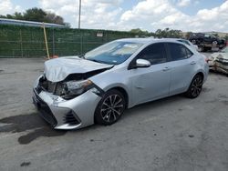 Salvage vehicles for parts for sale at auction: 2018 Toyota Corolla L