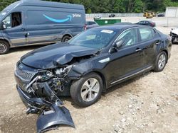 Salvage cars for sale from Copart Gainesville, GA: 2015 KIA Optima Hybrid