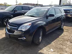 Salvage cars for sale at Dyer, IN auction: 2012 Chevrolet Equinox LT