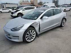 Tesla salvage cars for sale: 2018 Tesla Model 3