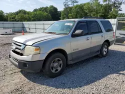 Salvage cars for sale at Augusta, GA auction: 2007 Ford Expedition XLT