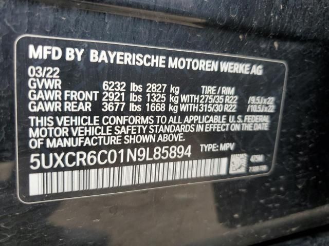 2022 BMW X5 XDRIVE40I