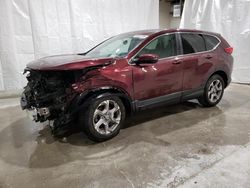 Salvage cars for sale from Copart Leroy, NY: 2017 Honda CR-V EXL