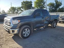 Toyota salvage cars for sale: 2016 Toyota Tundra Double Cab SR/SR5