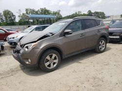 Salvage cars for sale at Spartanburg, SC auction: 2015 Toyota Rav4 XLE