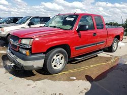 Salvage cars for sale at Grand Prairie, TX auction: 2004 Chevrolet Silverado C1500