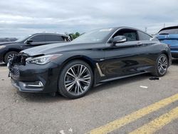 Salvage cars for sale at Pennsburg, PA auction: 2017 Infiniti Q60 Premium