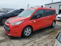 Salvage cars for sale at Chicago Heights, IL auction: 2016 Ford Transit Connect XLT