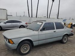 Vehiculos salvage en venta de Copart Van Nuys, CA: 1983 BMW 320 I Automatic