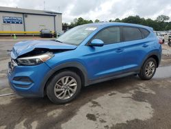 Salvage cars for sale at Florence, MS auction: 2017 Hyundai Tucson SE