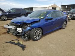 Salvage cars for sale at Brighton, CO auction: 2016 Honda Civic EX