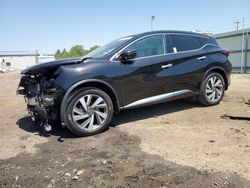 Nissan Murano SL salvage cars for sale: 2021 Nissan Murano SL