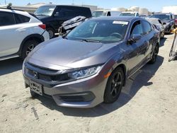 Salvage cars for sale at Martinez, CA auction: 2017 Honda Civic LX