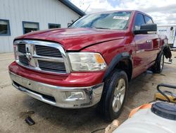 Salvage cars for sale from Copart Pekin, IL: 2012 Dodge RAM 1500 SLT