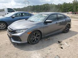 Salvage cars for sale at Greenwell Springs, LA auction: 2017 Honda Civic Sport