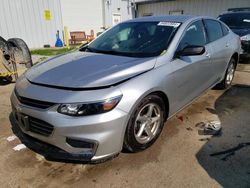 Salvage cars for sale from Copart Pekin, IL: 2017 Chevrolet Malibu LS