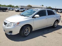 Salvage cars for sale from Copart Fresno, CA: 2009 Toyota Corolla Base