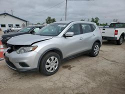 Salvage cars for sale from Copart Pekin, IL: 2015 Nissan Rogue S