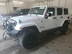 Salvage cars for sale at Madisonville, TN auction: 2015 Jeep Wrangler Unlimited Sahara