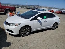 Salvage cars for sale at Vallejo, CA auction: 2014 Honda Civic EXL
